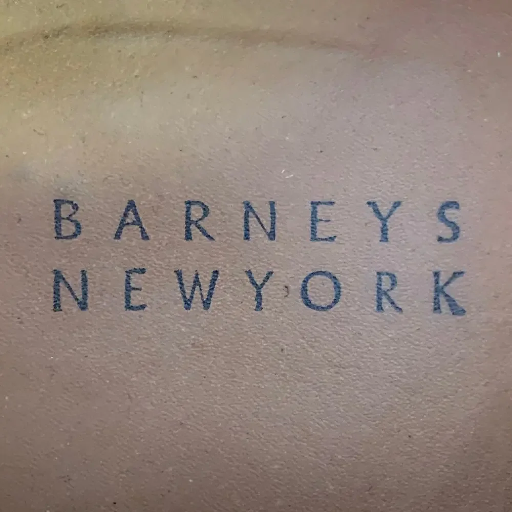 BARNEY'S NEW YORK Size 11 Brown Pebble Grain Leather Derby Lace-Up Shoes